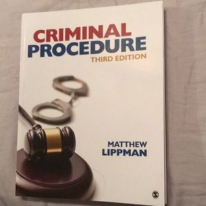 Criminal procedure third edition textbook